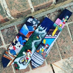 Vintage Mickey Unlimited Tie Set Donald Duck